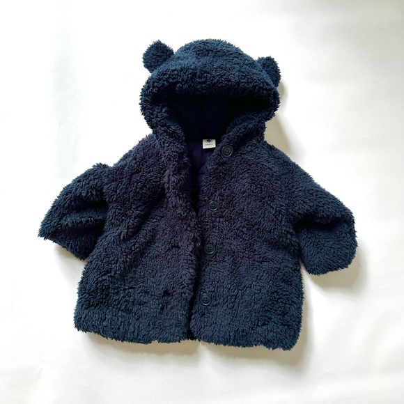 Petit Bateau Teddy Bear jacket 6M - Picture 3 of 3
